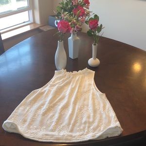Aqua- white top medium